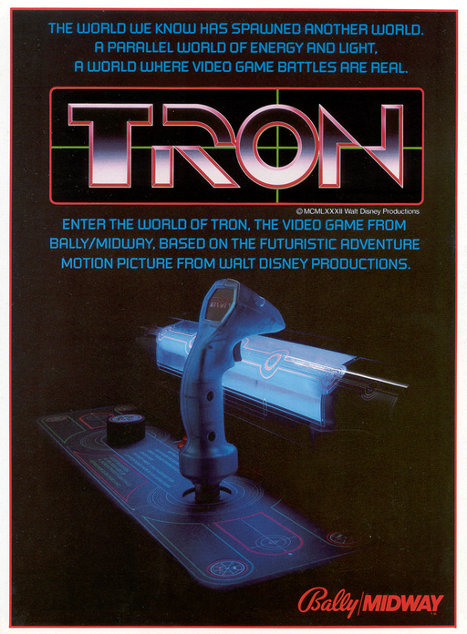 Tron (Germany) Arcade Game Cover